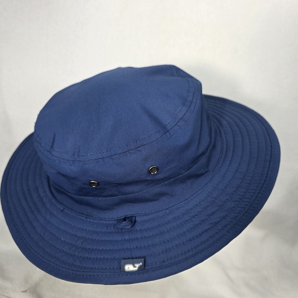 Vineyard Vines Sail Blueprint Reversible Bucket Hat - Size S/M